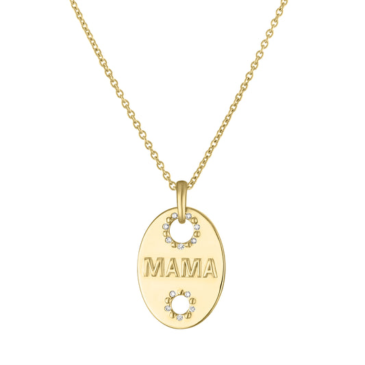Milla Mama Oval Necklace