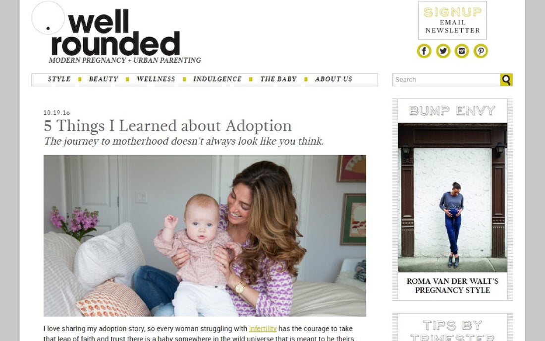Well Rounded - 5 Things I've Learned About Adoption