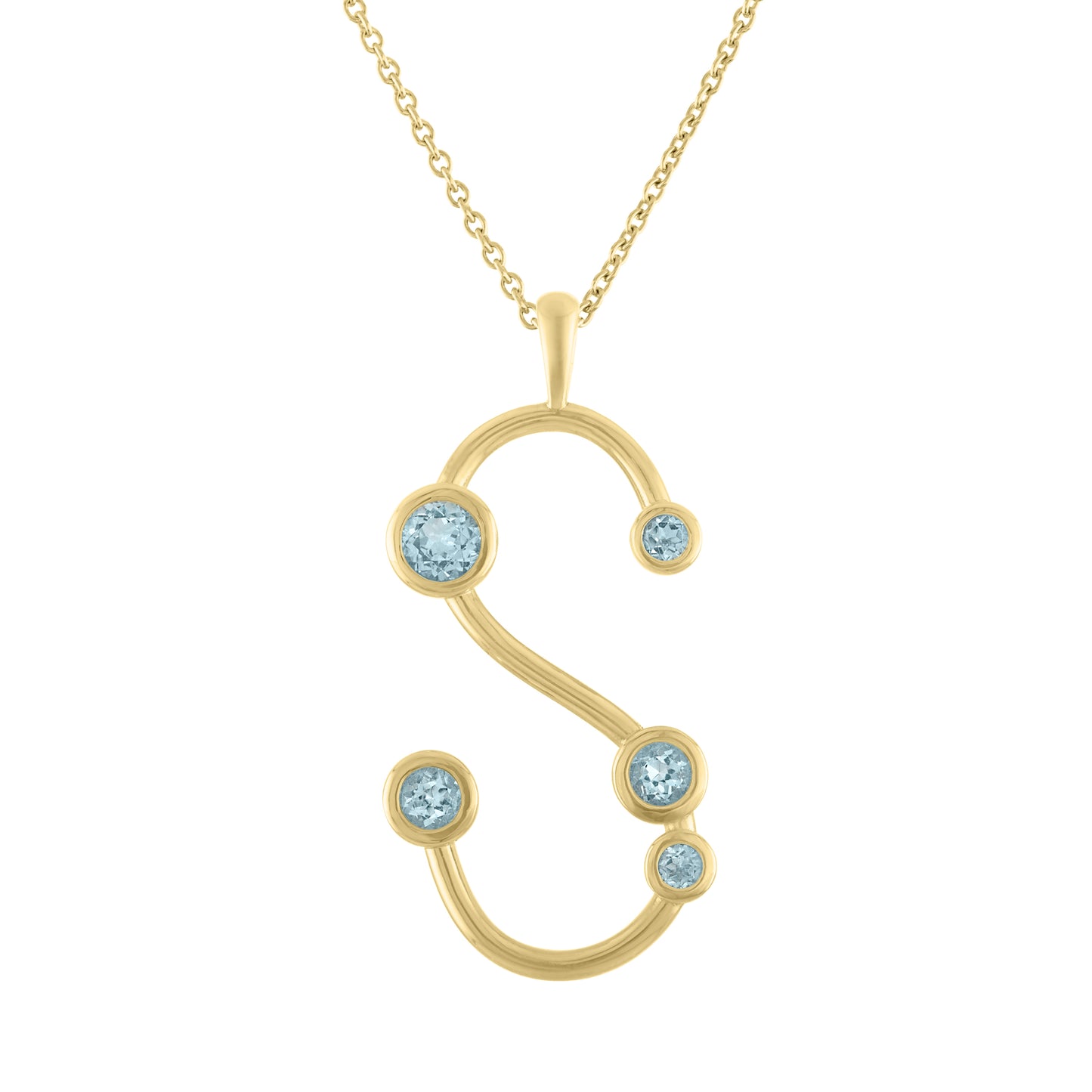 Bailey Jumbo Initial Necklace