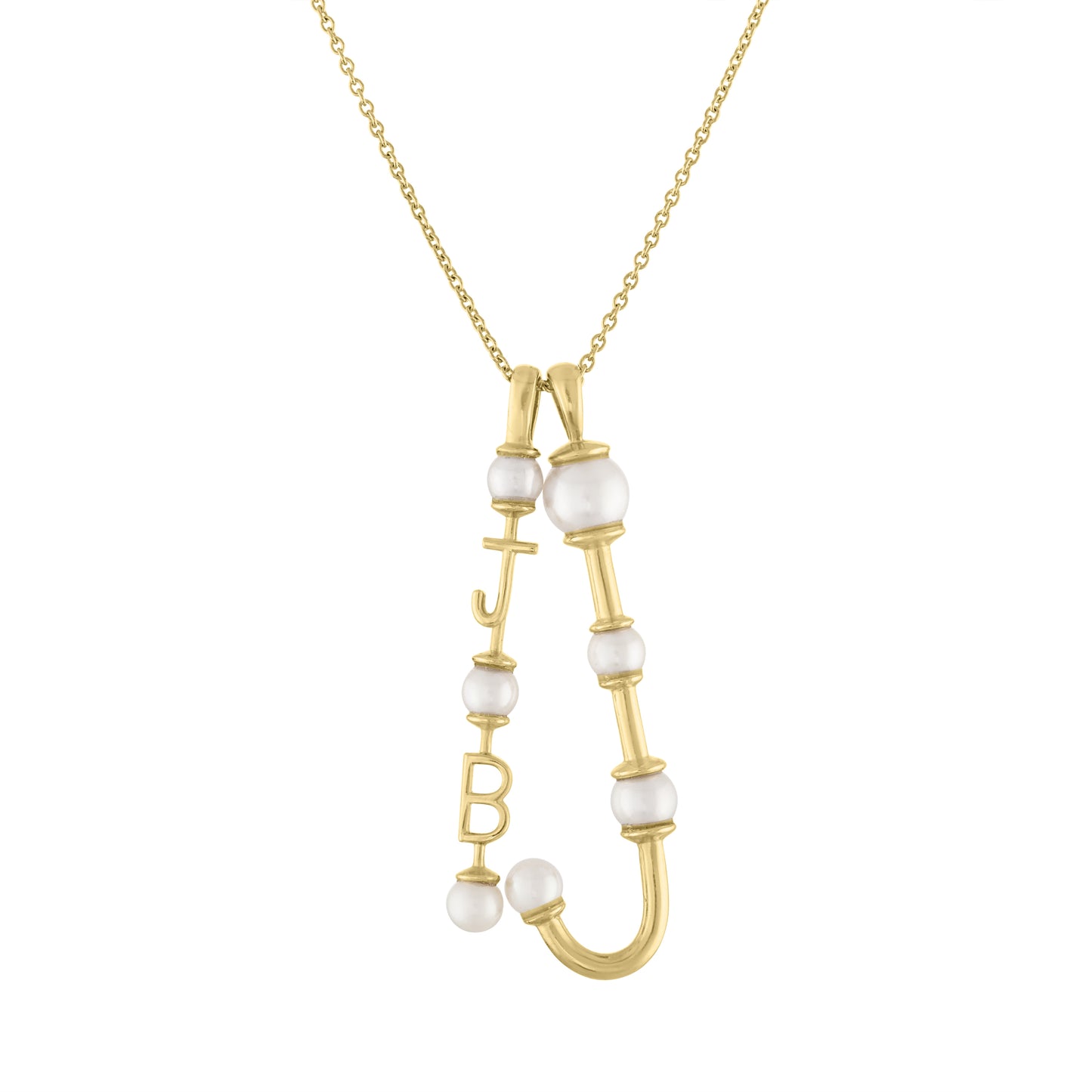 Pearla Initial Necklace