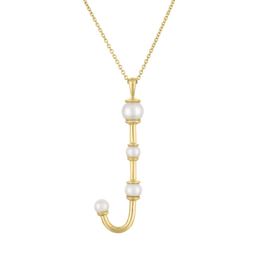 Pearla Initial Necklace
